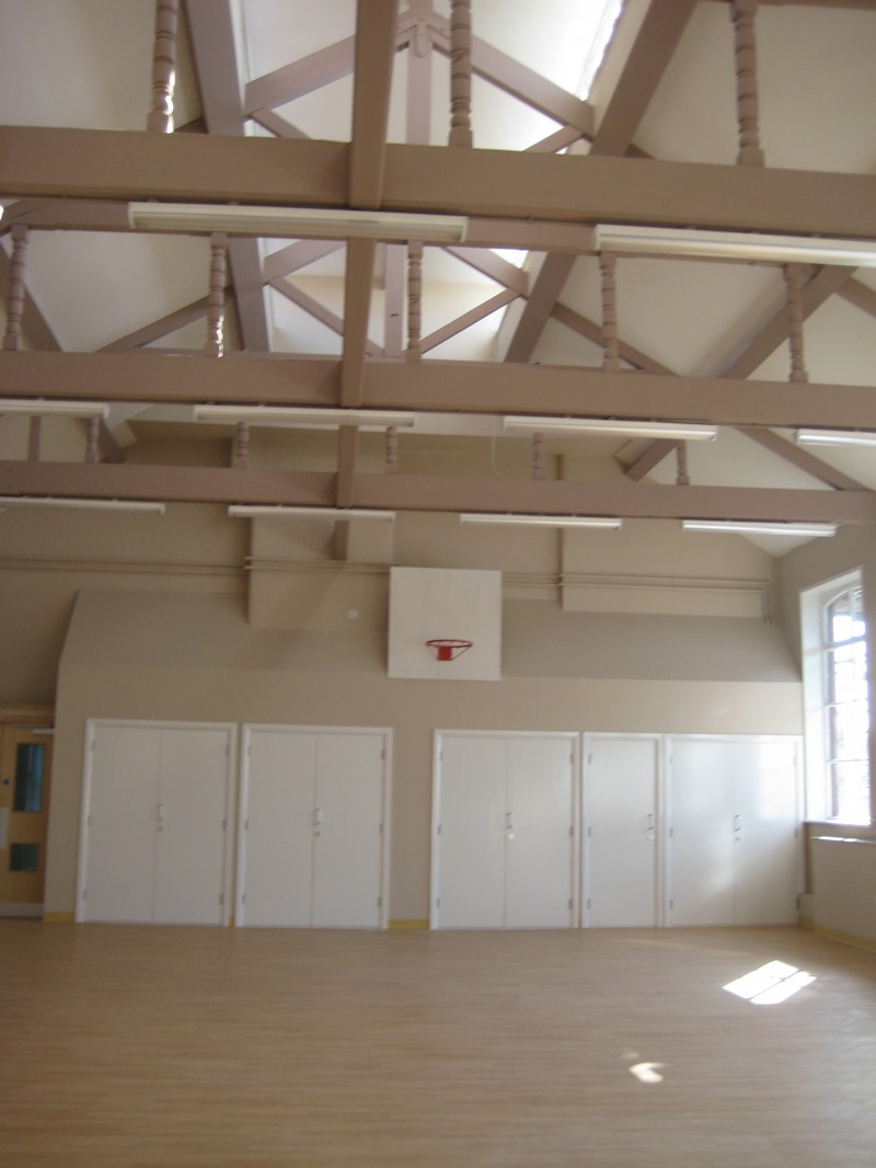 Completed upper floor area June 2010